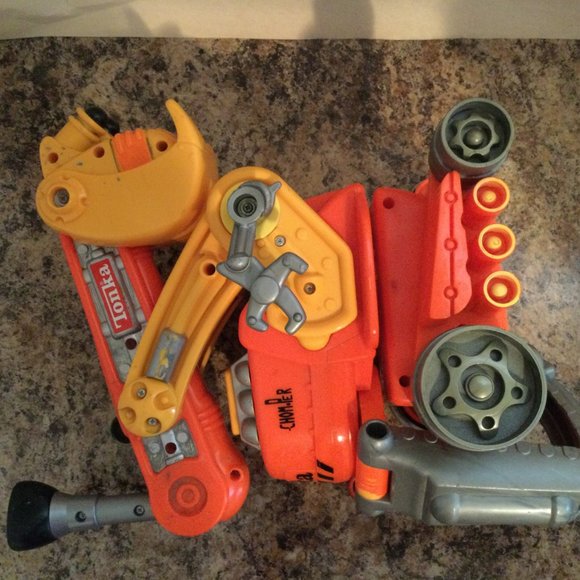 Tonka Chomper My Talkin Truckbot Plastic Backhoe Digging Toy - Picture 5 of 7